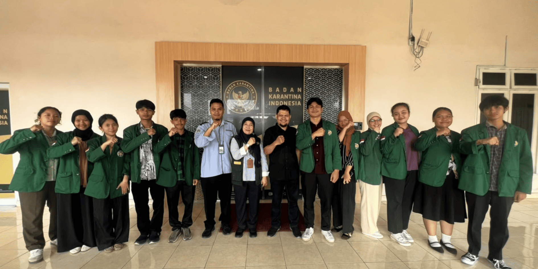 MSP USU Serahkan 12 Mahasiswa PLSP ke Balai Besar Karantina Hewan, Ikan, dan Tumbuhan Sumatera Utara